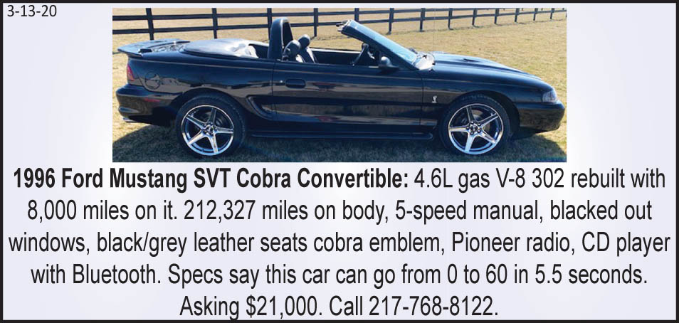 1996 Mustang SVT Cobra